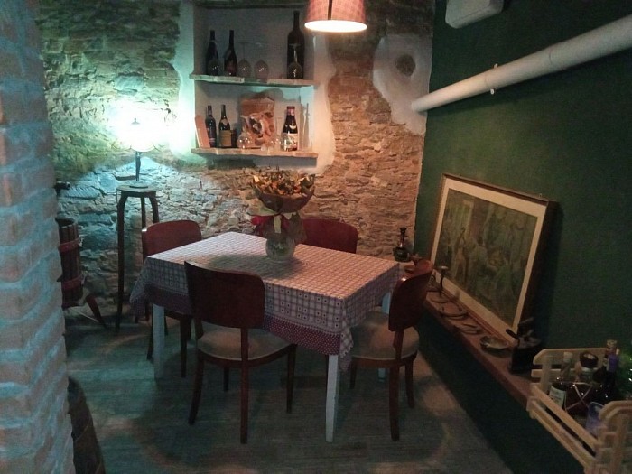 Saletta privè in cantina