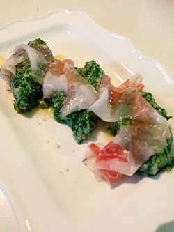 Gnudi e lardo